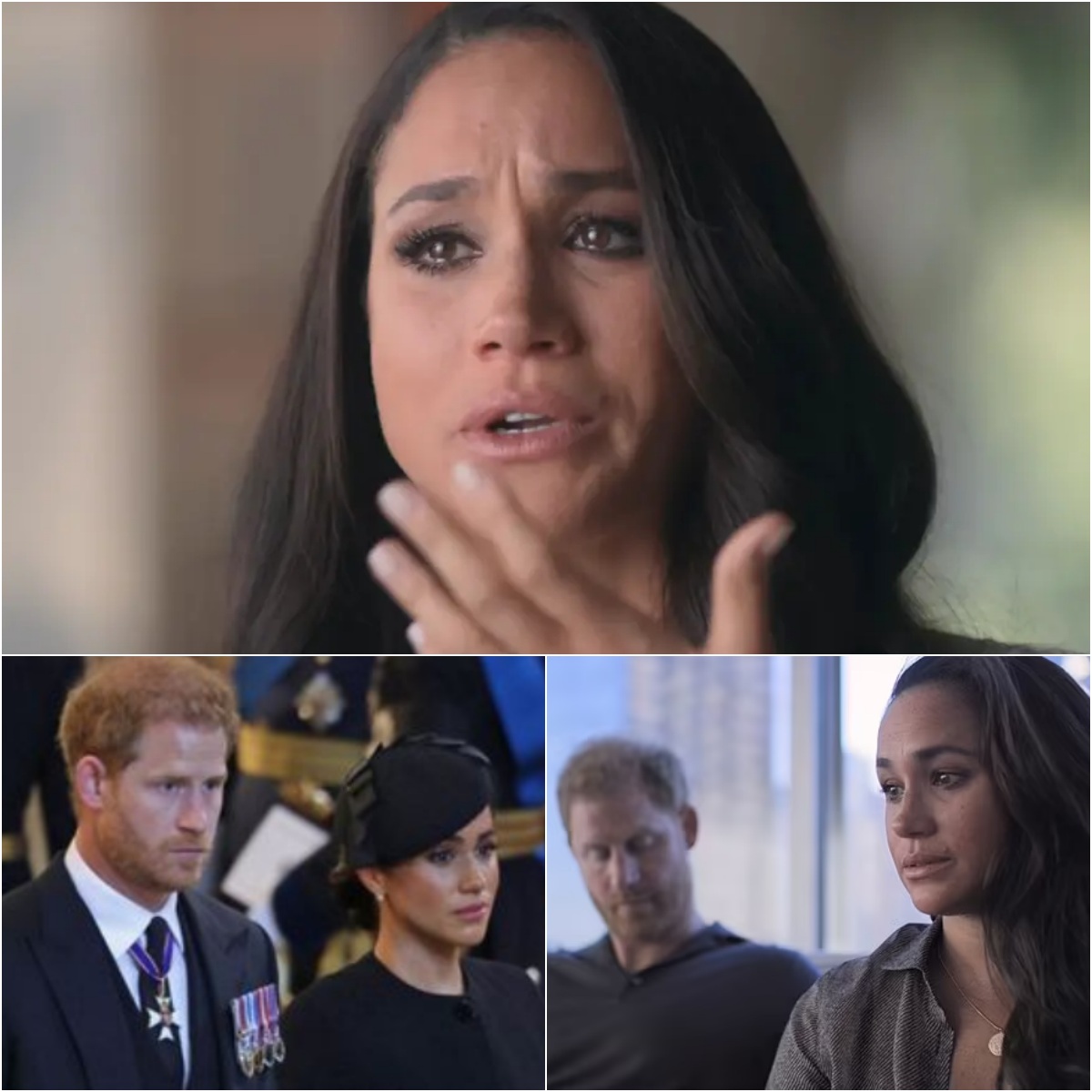 Meghan Markle unexpectedly livestreamed 'crying' over the 'unfair